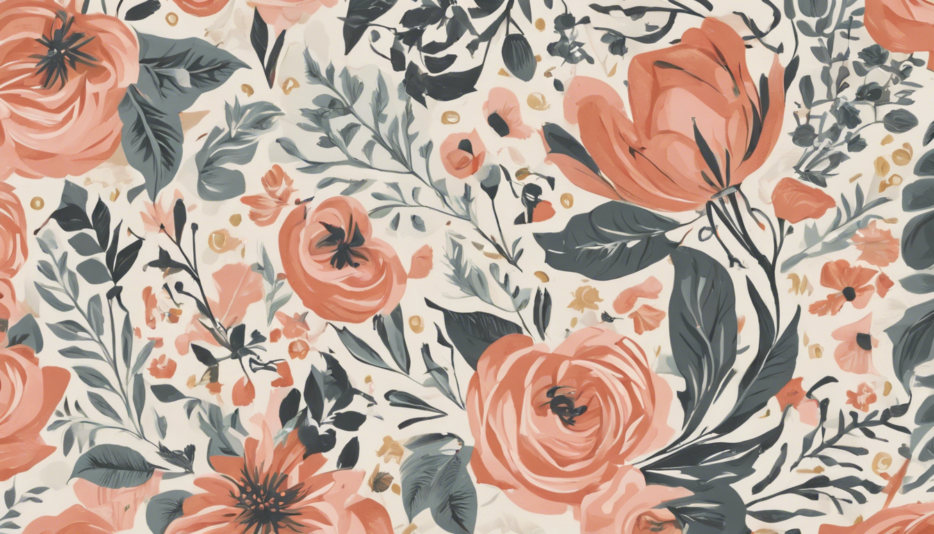 Organize Olmanın Şık Yolu: Çiçek Desenli Kapaklı Bloknot