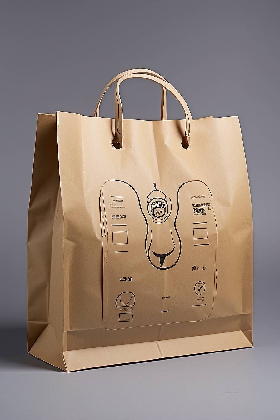 Çift Katlı Karton Çanta