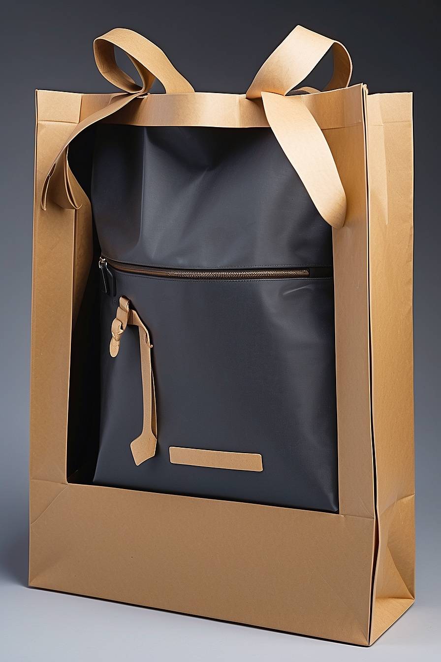 Çift Katlı Karton Çanta